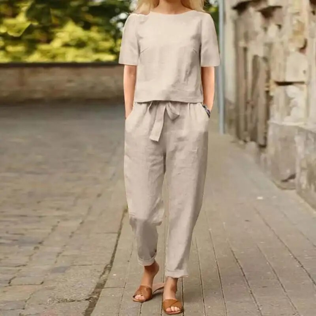 Zoe | Comfortable Linen Jumpsuit