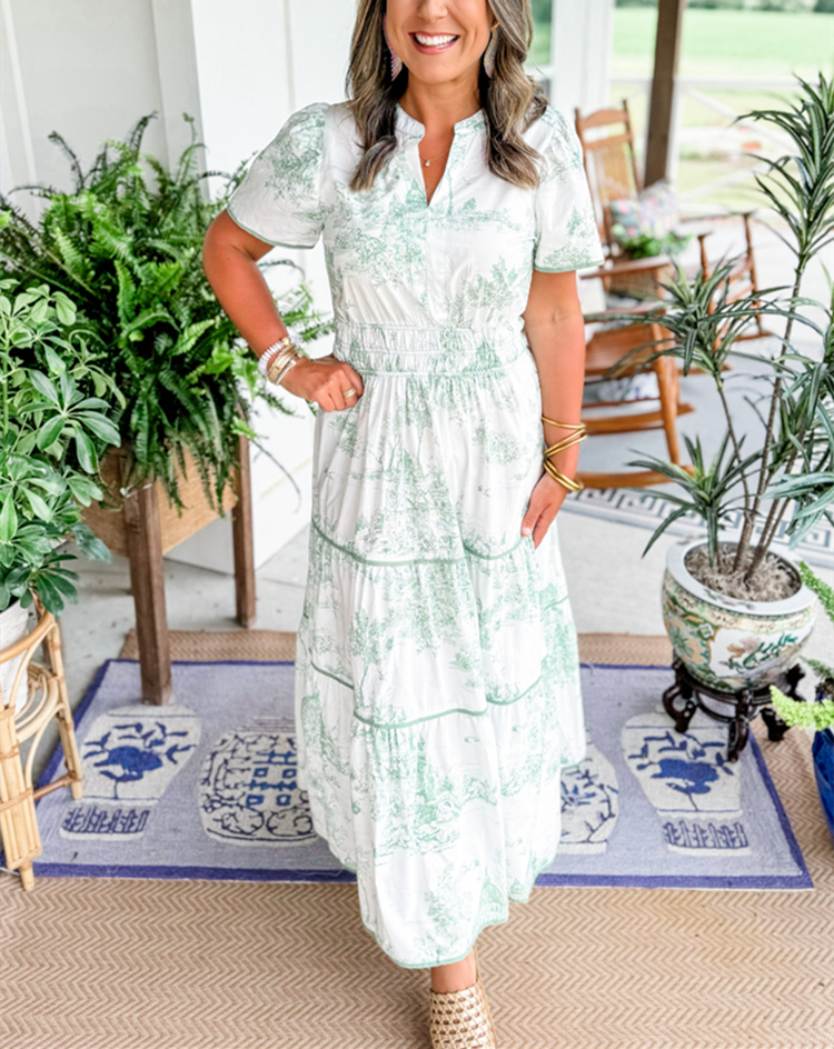 Mirae | Classic Toile Maxi
