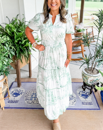 Mirae | Classic Toile Maxi