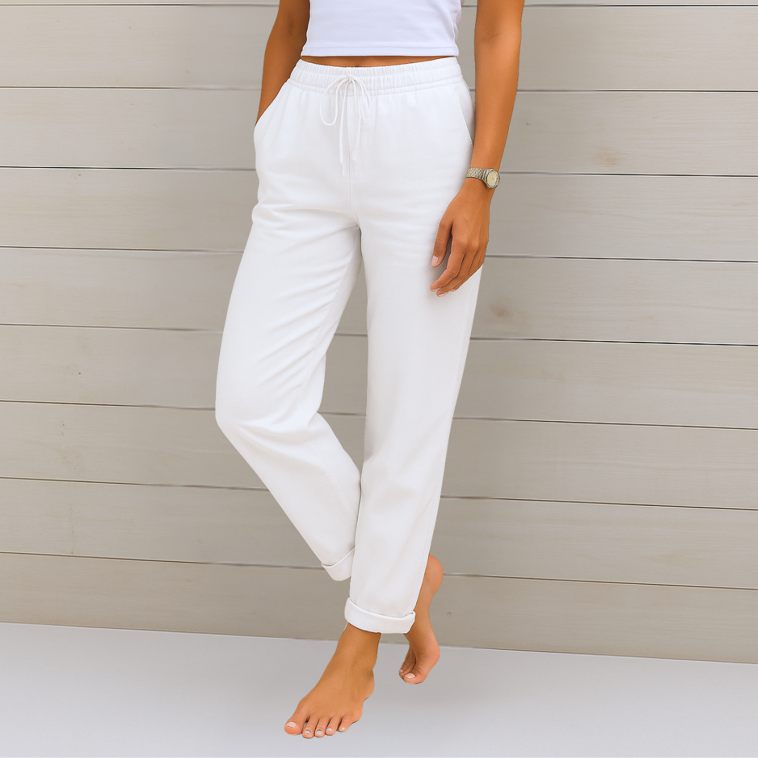 Layla | Premium breathable linen stretch pants