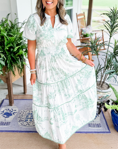 Mirae | Classic Toile Maxi
