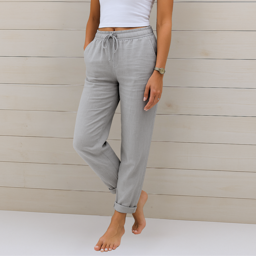 Layla | Premium breathable linen stretch pants