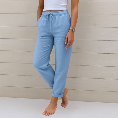 Layla | Premium breathable linen stretch pants