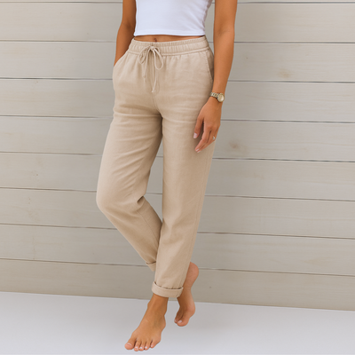 Layla | Premium breathable linen stretch pants