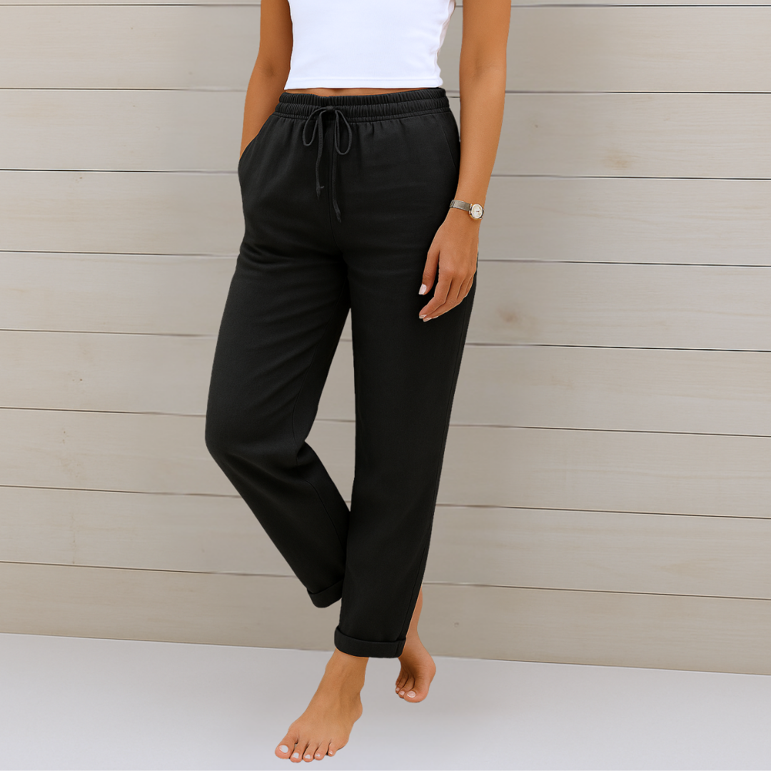Layla | Premium breathable linen stretch pants