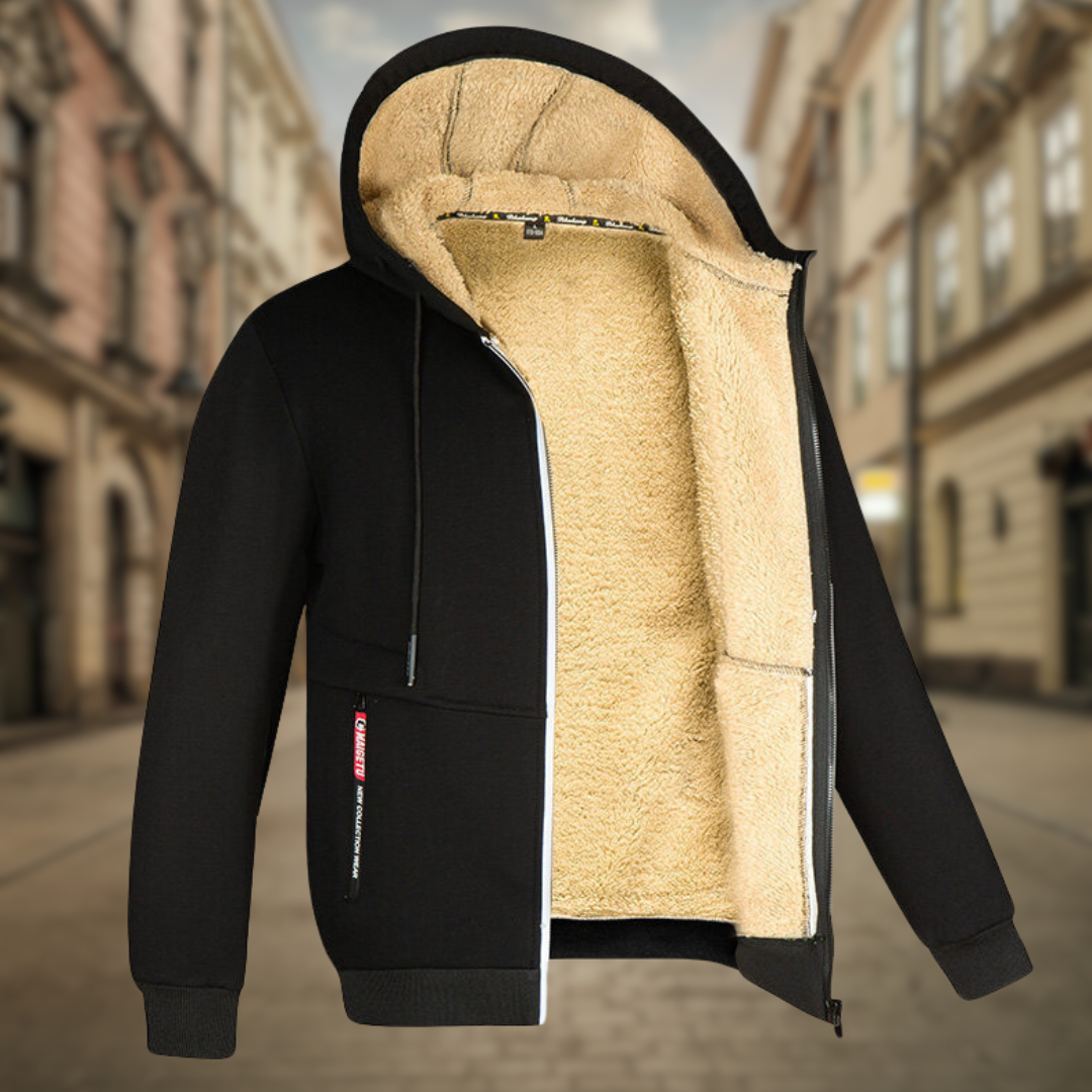 Frank™ | Warm Hoodie with Fleece Lining For Men