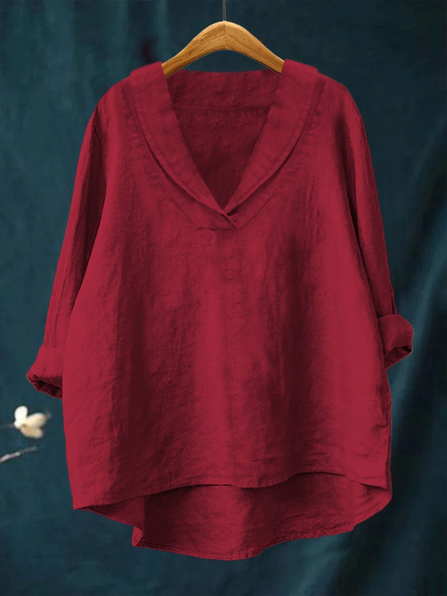 Samantha | Linen Blouse