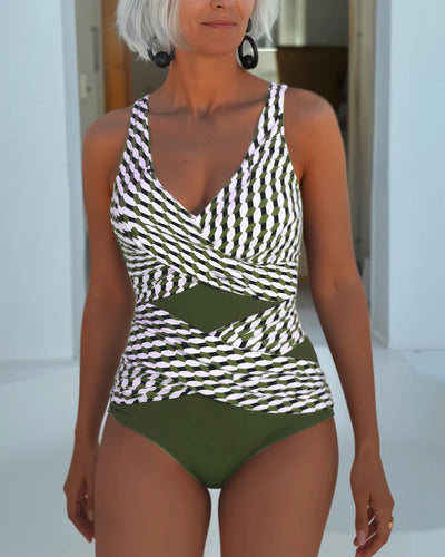 Elba | Elegant Cross-Over swimsuit