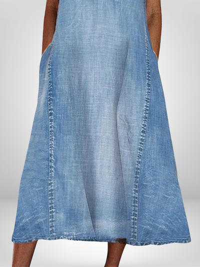 Andrea | Denim Comfort Dress