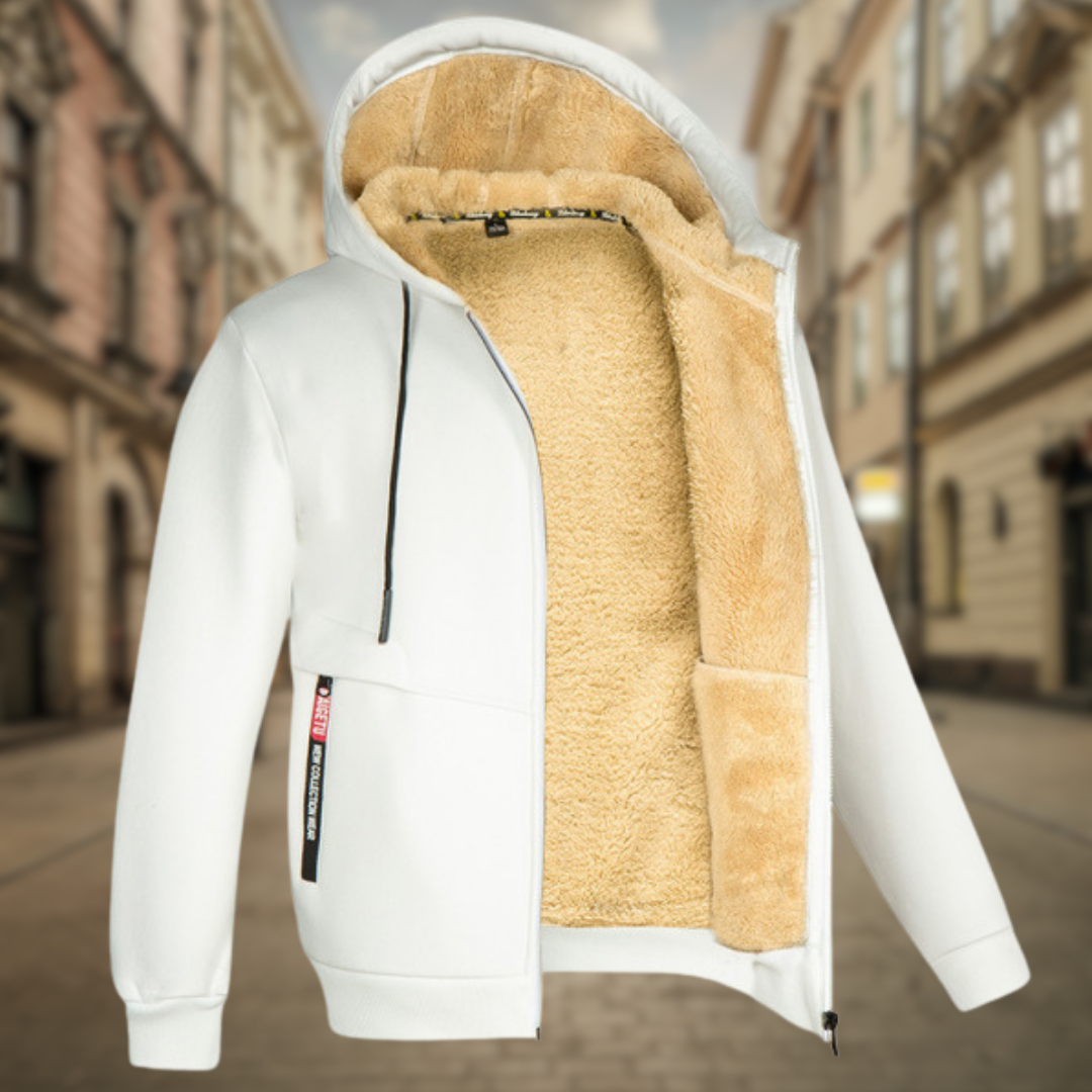 Frank™ | Warm Hoodie with Fleece Lining For Men