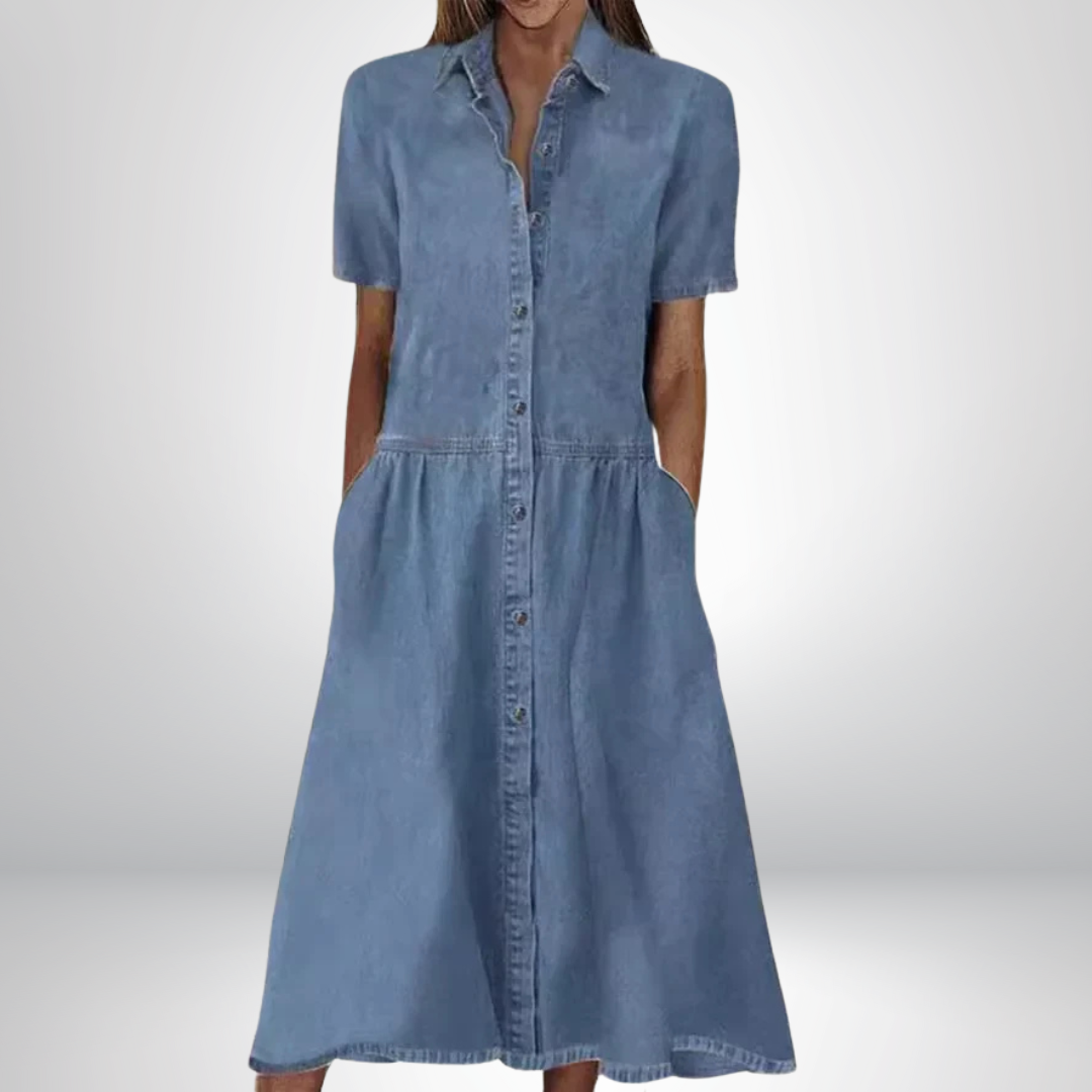 Alaia | Stylish Denim Dress