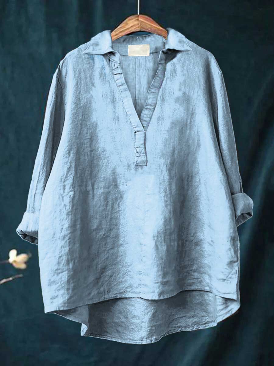 Andrea | Linen Blouse