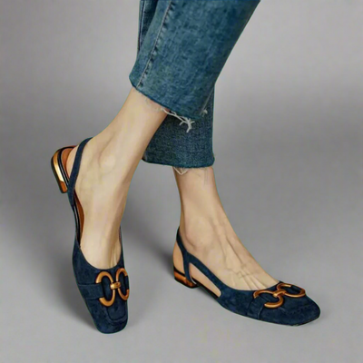 Madilyn | Elegant orthopedic sandals with block heel