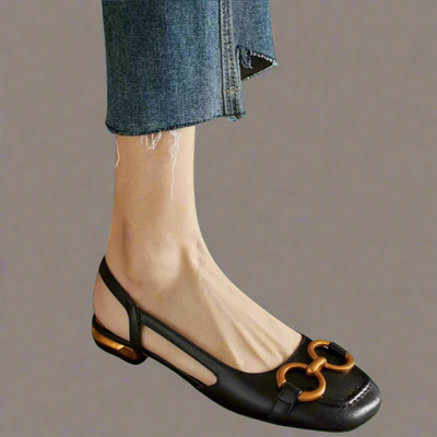 Madilyn | Elegant orthopedic sandals with block heel