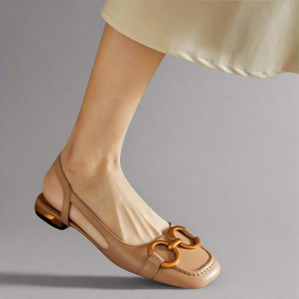 Madilyn | Elegant orthopedic sandals with block heel