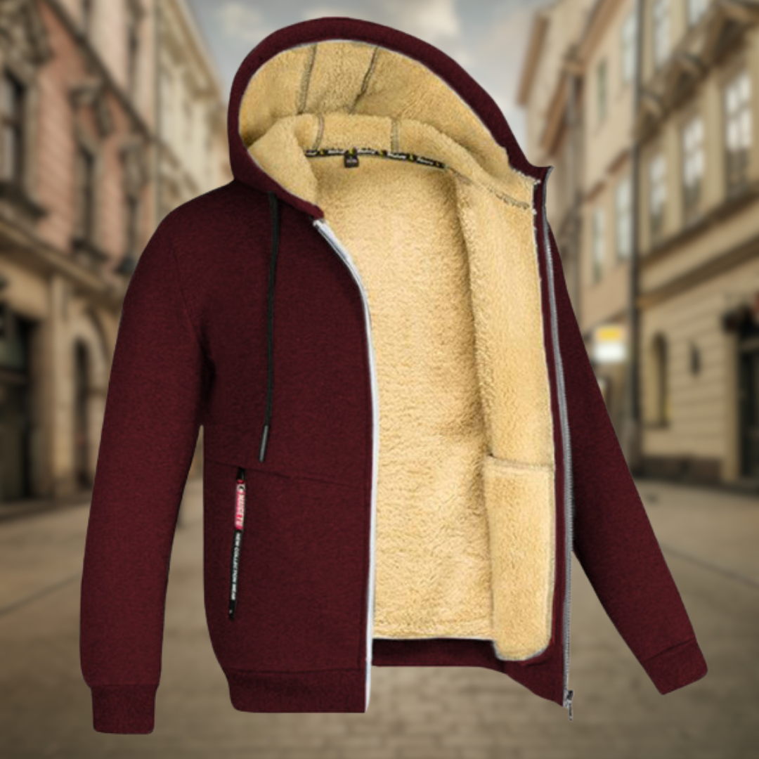 Frank™ | Warm Hoodie with Fleece Lining For Men