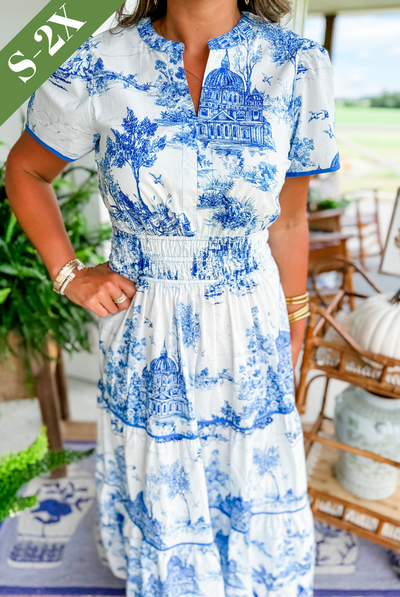 Mirae | Classic Toile Maxi