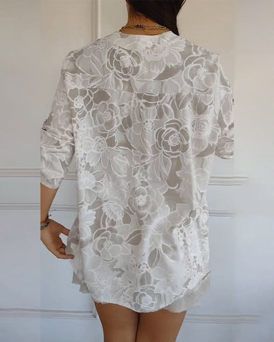 Jackie | Floral Print Blouse