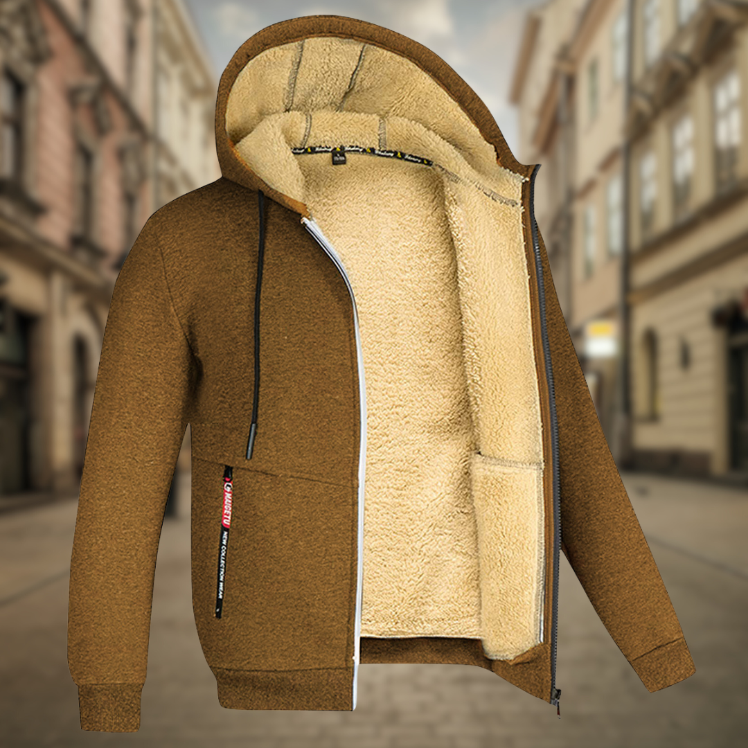 Frank™ | Warm Hoodie with Fleece Lining For Men