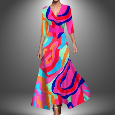 Sole | Exquisite Handcrafted Long Dress for Women for Elegant Occasions