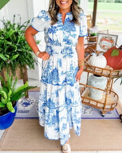 Mirae | Classic Toile Maxi