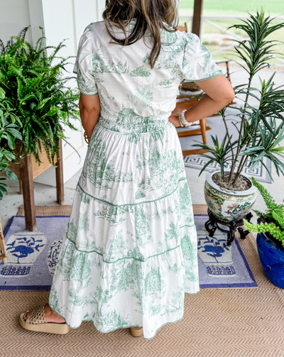 Mirae | Classic Toile Maxi