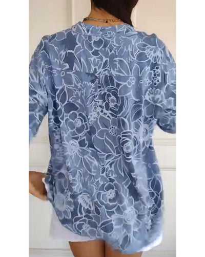 Jackie | Floral Print Blouse