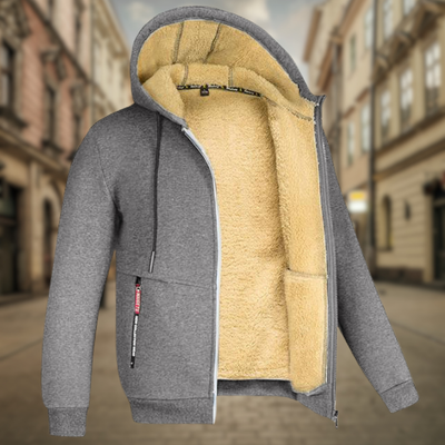 Frank™ | Warm Hoodie with Fleece Lining For Men