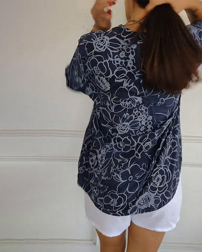 Jackie | Floral Print Blouse