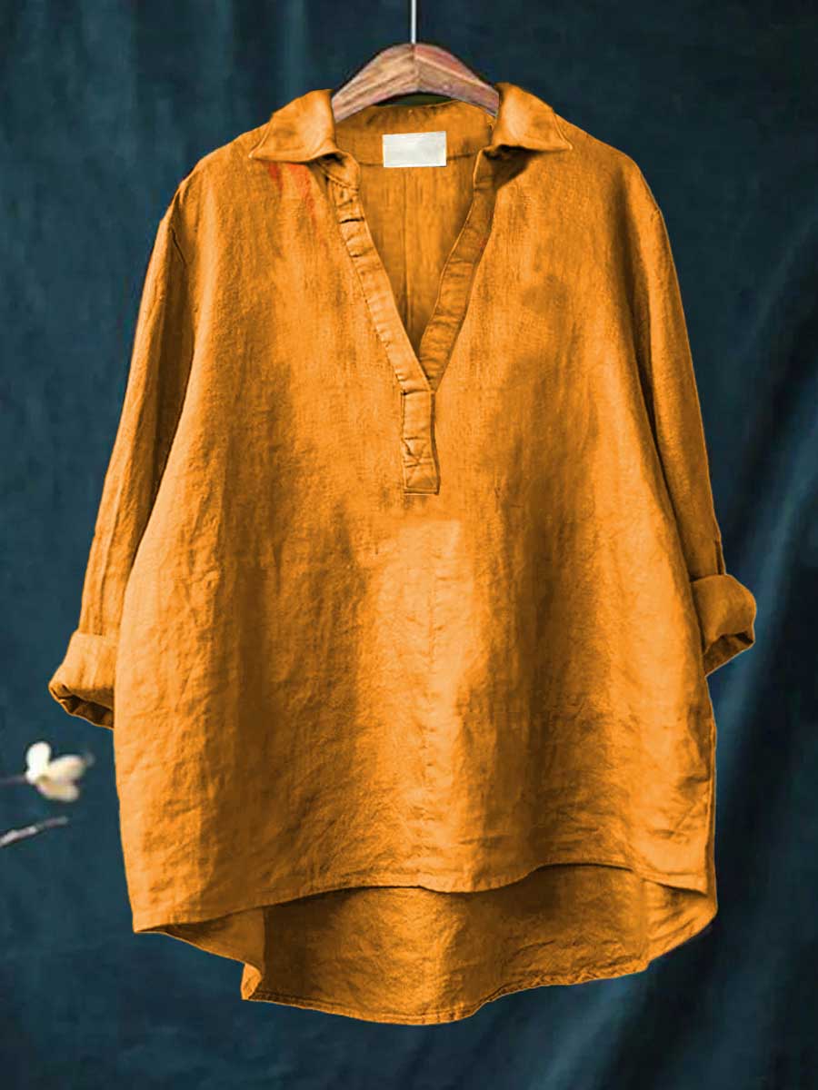 Andrea | Linen Blouse