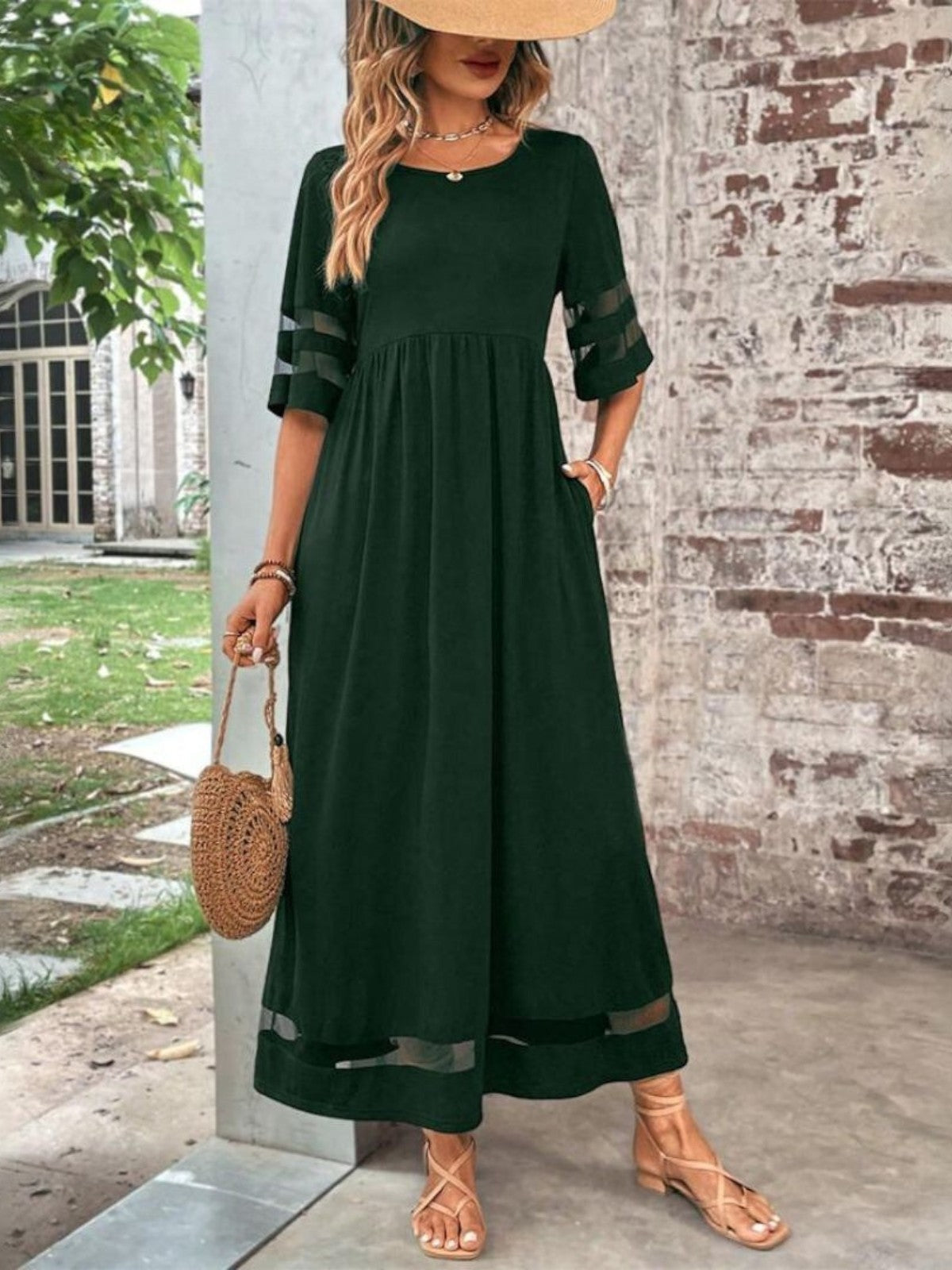 Juris | Chic Tummy Flattering Coverage Dress