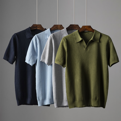 Heinrich™ | Casual Short Sleeve Polo Shirt For Men