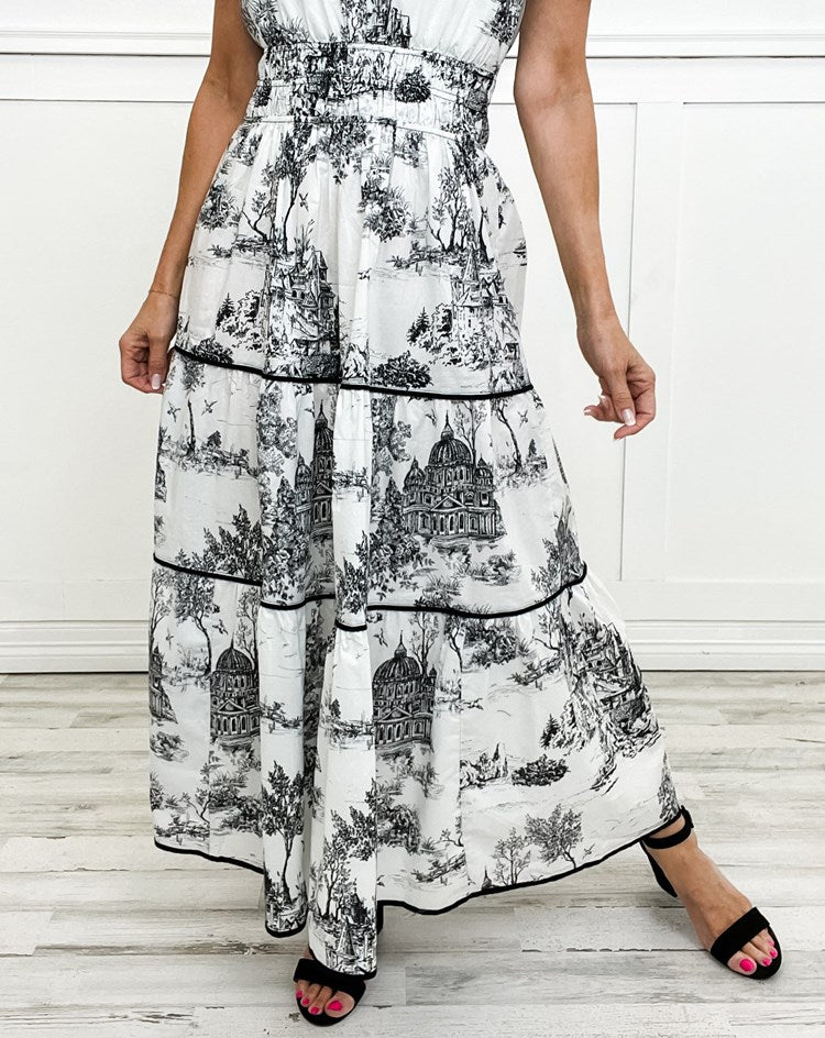 Mirae | Classic Toile Maxi