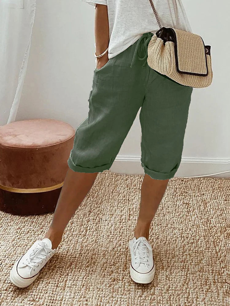Jolina | Knee Length Shorts