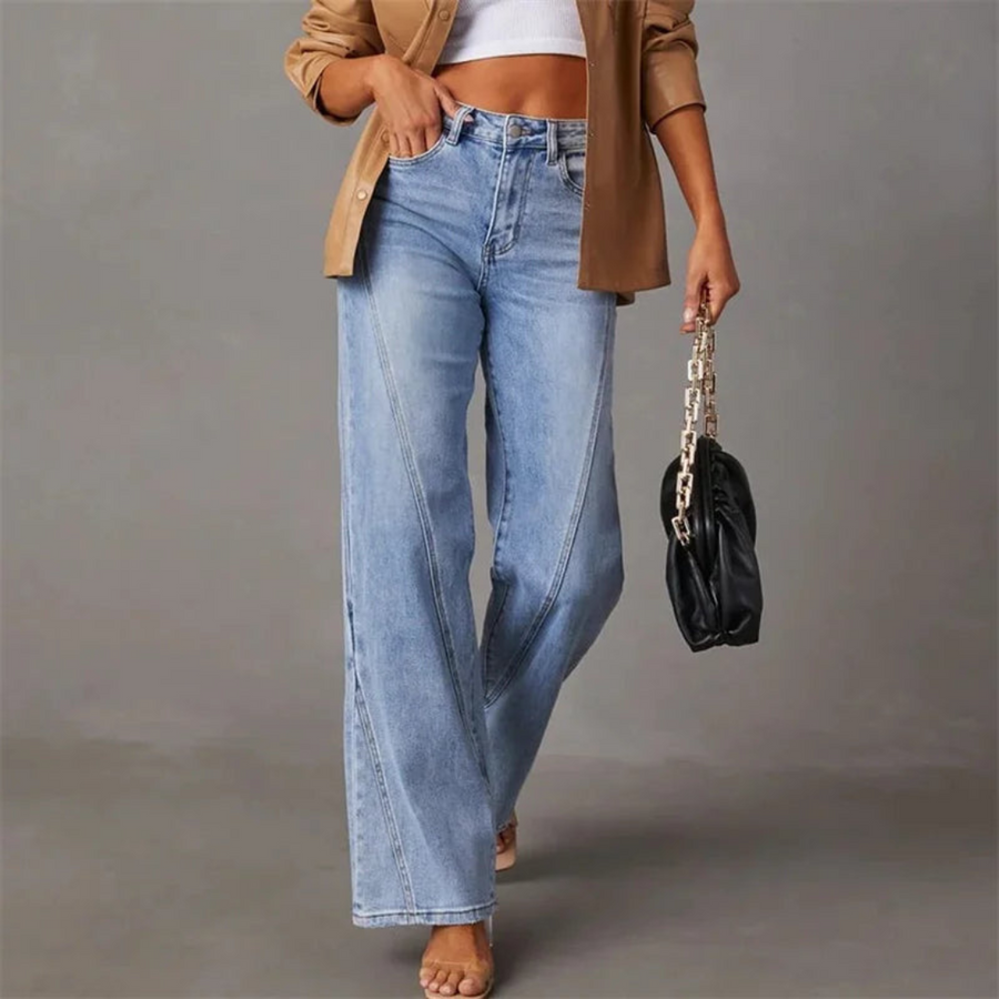 Briona | Wide-Leg High-Waisted Jeans