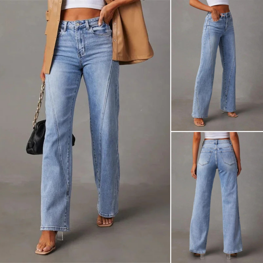 Briona | Wide-Leg High-Waisted Jeans