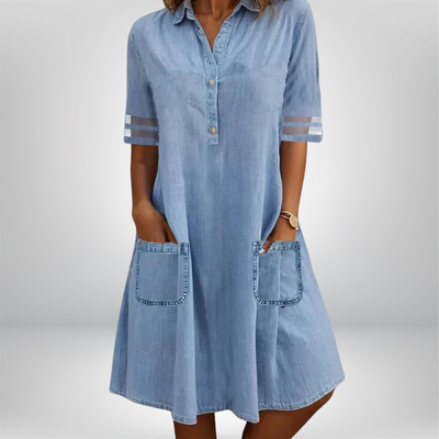 Ember | Denim Lightweight Dress