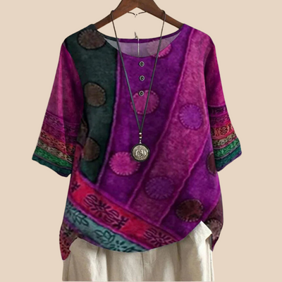 Ruby – Colorful Bohemian Top