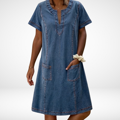 Gianna | Soft Denim Dress