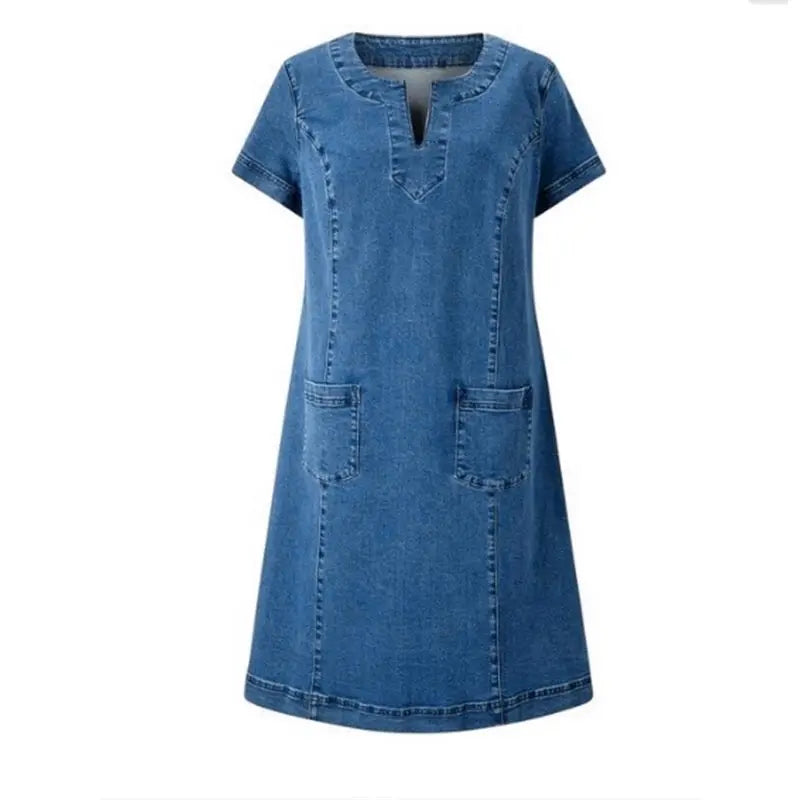 Gianna | Soft Denim Dress