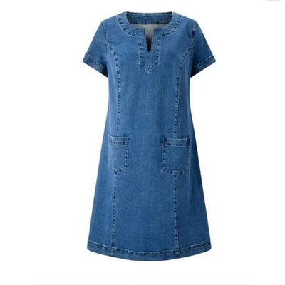 Gianna | Soft Denim Dress