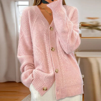 Luna | Cable-Knit Cardigan