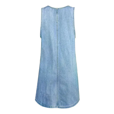 Millie | Light and Practical Denim Summer Dress
