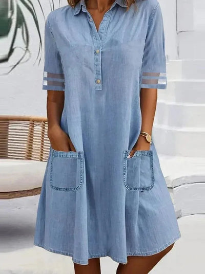 Ember | Denim Lightweight Dress