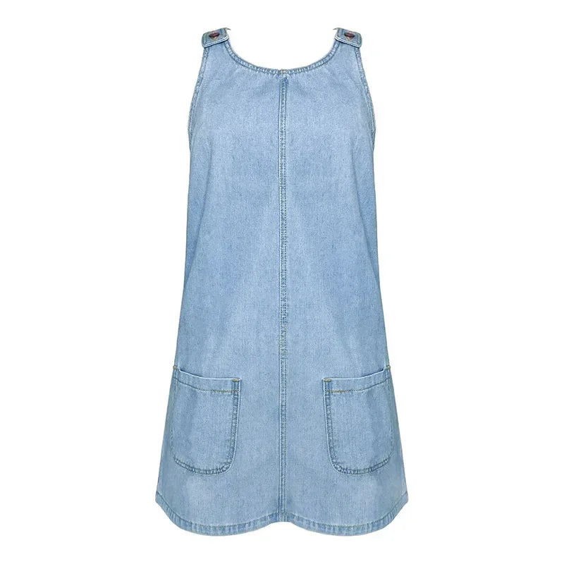 Millie | Light and Practical Denim Summer Dress