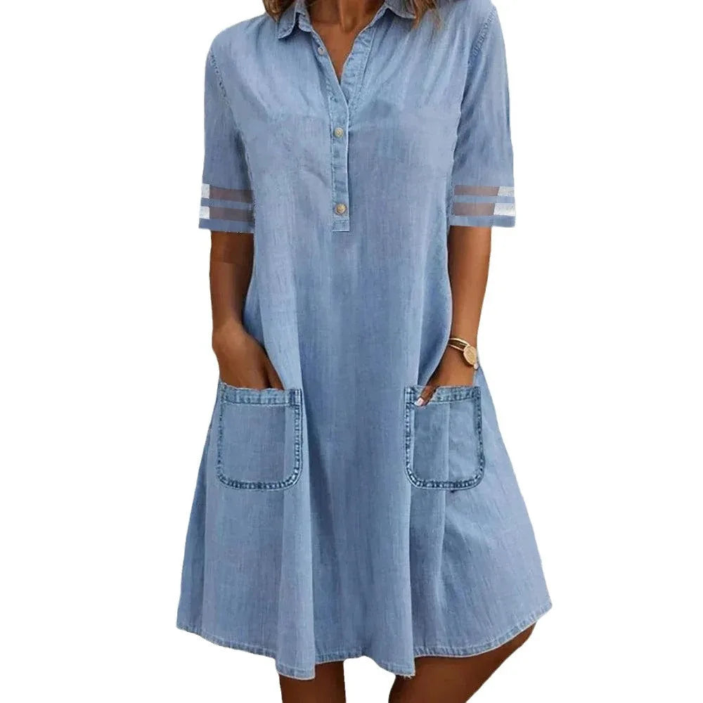 Ember | Denim Lightweight Dress