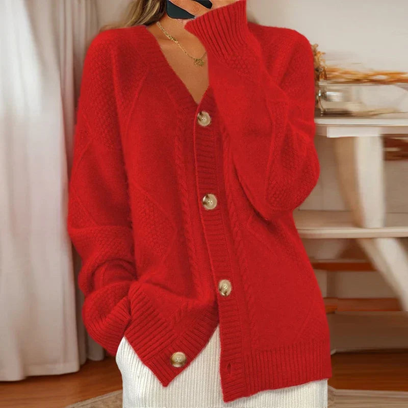 Luna | Cable-Knit Cardigan