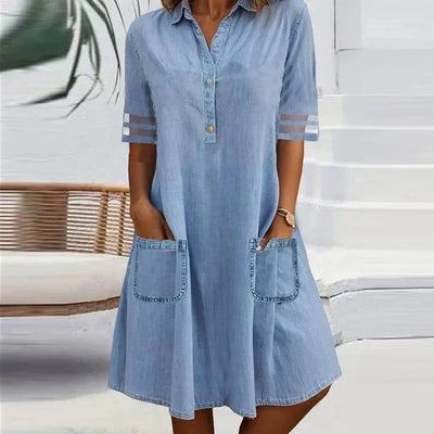 Ember | Denim Lightweight Dress