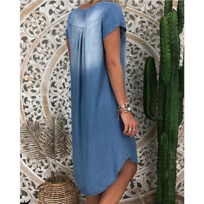 Sadie | Relaxed Denim Summer Dress