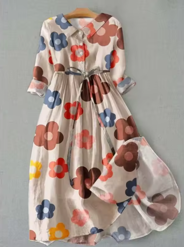 Amelie | Retro Bloom Dress